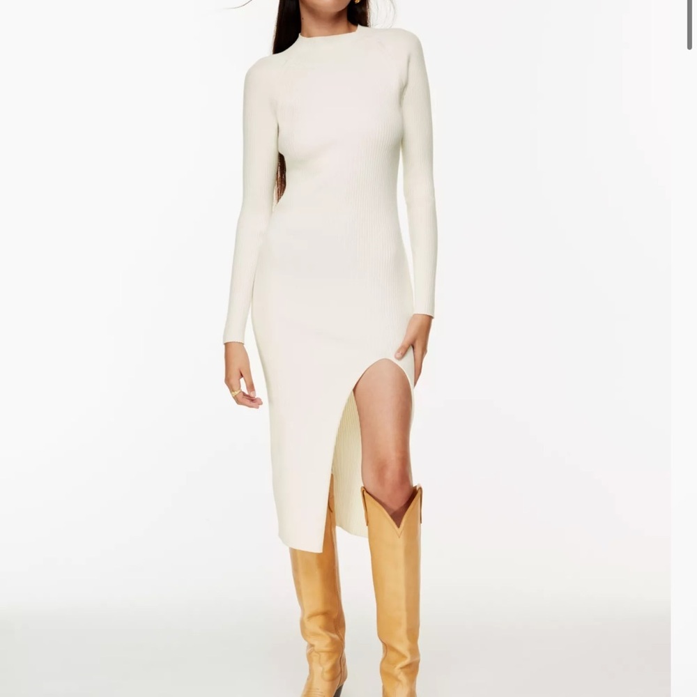 Aritzia Alchemy Dress Cream (Off white)